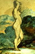 femme nue Theodore   Gericault